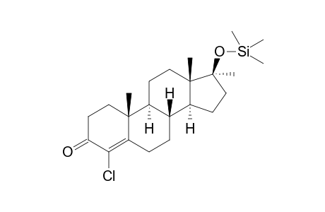 Chloromethyltestosterone TMS