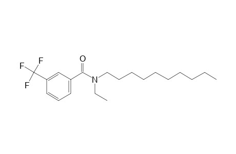 Benzamide, 3-trifluoromethyl-N-ethyl-N-decyl-