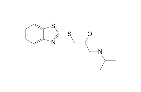 1-(Benzothiazol-2-ylsulfanyl)-N-isopropylaminopropan-2-ol