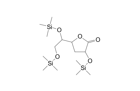 D-arabino-Hexonic acid, 3-deoxy-2,5,6-tris-O-(trimethylsilyl)-, .gamma.-lactone