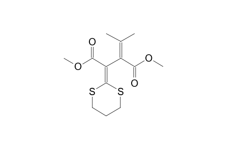 Dimethyl 2-(1,3-dithian-2-ylidene)-3-ispopropylidenesuccinate