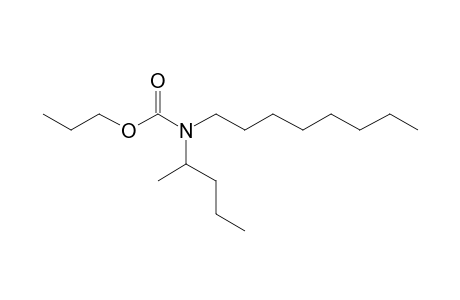 Carbonic acid, monoamide, N-(2-pentyl)-N-octyl-, propyl ester