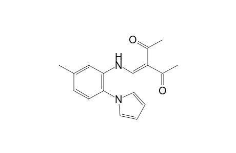 3-{[6-(pyrrol-1-yl)-m-toluidino]methylene}-2,4-pentanedione