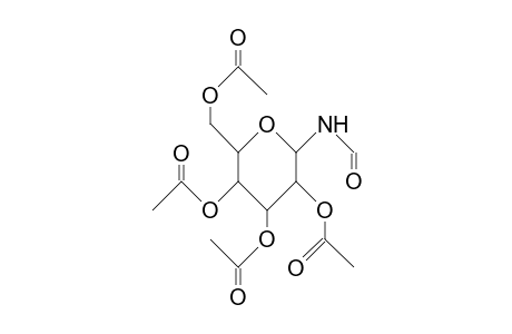 E-2,3,4,6-Tetra-O-acetyl-N-formyl-B-D-glucopyran osylamine