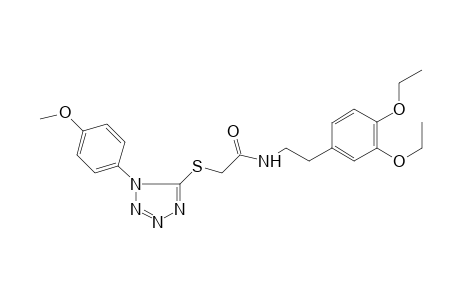 N-[2-(3,4-diethoxyphenyl)ethyl]-2-[1-(4-methoxyphenyl)tetrazol-5-yl]sulfanyl-acetamide