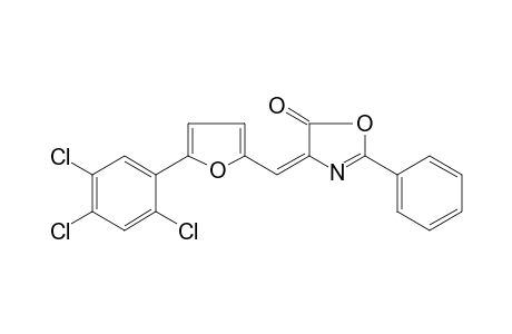 Oxazol-5(4H)-one, 4-[5-(2,4,5-trichlorophenyl)-2-furfurylidene]-2-phenyl-