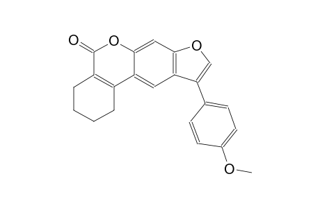 10-(4-methoxyphenyl)-1,2,3,4-tetrahydro-5H-benzo[c]furo[3,2-g]chromen-5-one