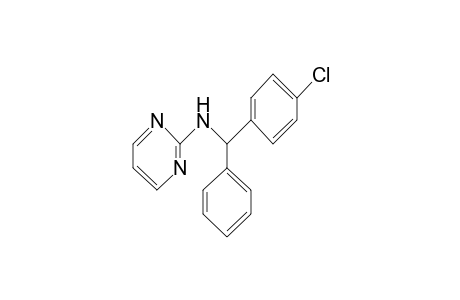 2-Pyrimidinamine, N-[(4-chlorophenyl)phenylmethyl]-