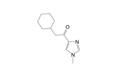 Ethanone, 2-cyclohexyl-1-(1-methyl-1H-imidazol-4-yl)-