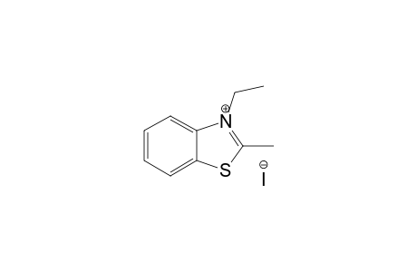 N-ETHYL-2-METHYLBENZOTHIAZOLIUM-QUATERNARY-IODIDE