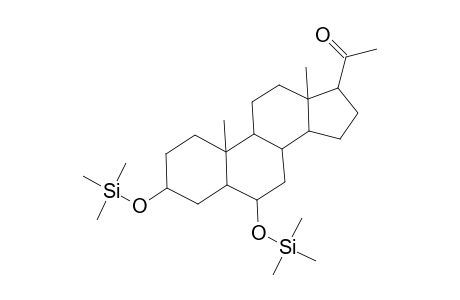 5.beta.-Pregnan-20-one, 3.alpha.,6.alpha.-bis(trimethylsiloxy)-