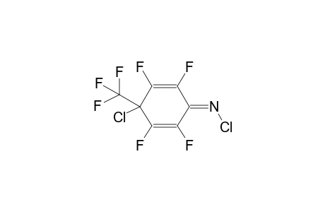 1-CHLOROIMINO-4-CHLORO-4-TRIFLUOROMETHYL-TETRAFLUOROCYCLOHEXADIENE