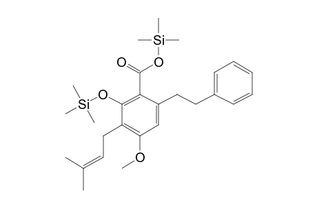 Amorfrutin A, 2tms