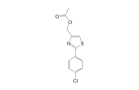 2-(p-chlorophenyl)-4-thiazolemethanol, acetate (ester)