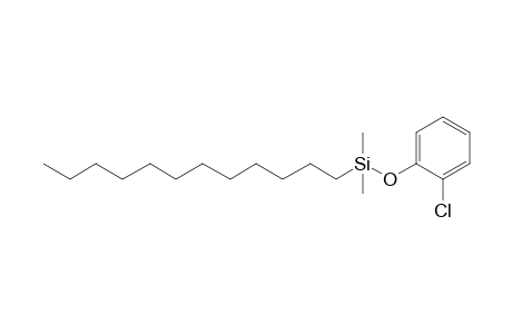 1-Chloro-2-dimethyl(dodecyl)silyloxybenzene