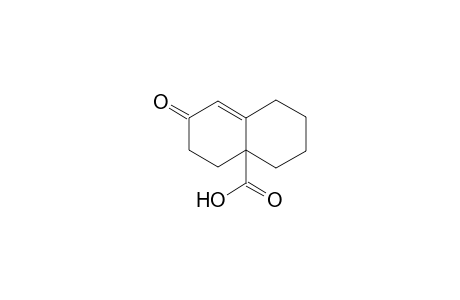 Bicyclo[4.4.0]dec-5-en-4-one-1-carboxylic acid