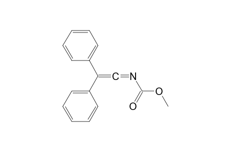 N-(DIPHENYLVINYLIDEN)-CARBAMIDSAEUREMETHYLESTER