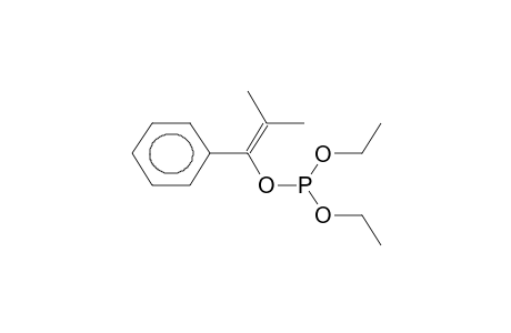 DIETHYL 1-PHENYL-2,2-DIMETHYLVINYLPHOSPHITE