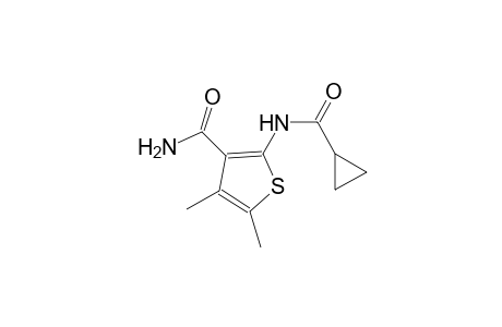 2-[(cyclopropylcarbonyl)amino]-4,5-dimethyl-3-thiophenecarboxamide