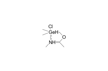 N-METHYLACETAMIDE O-(DIMETHYLCHLOROGERMYLMETHYL)IMIDATE