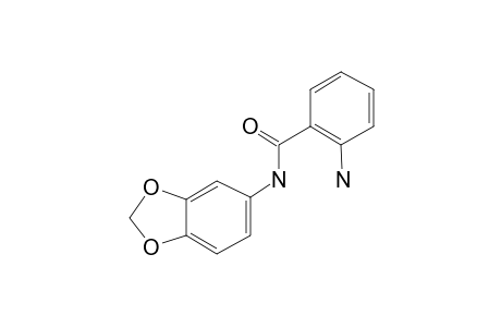 Benzamide, 2-amino-N-(1,3-benzodioxol-5-yl)-