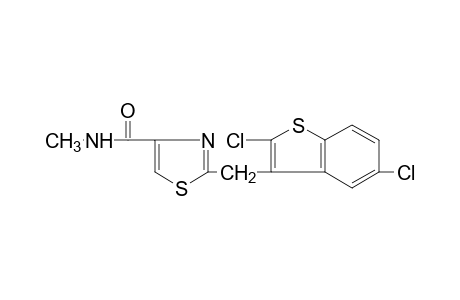 2-[(2,5-dichlorobenzo[b]thien-3-yl)methyl]-N-methyl-4-thiazolecarboxamide