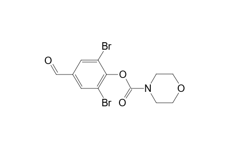 Morpholine-4-carboxylic acid 2,6-dibromo-4-formyl-phenyl ester