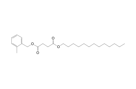 Succinic acid, 2-methylbenzyl tridecyl ester