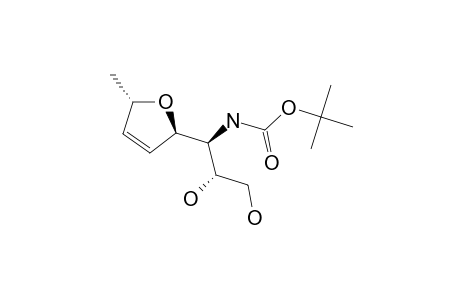 (2R,5S,1'S,2'S)-2-(1'-TERT.-BUTOXYCARBONYLAMINO-2',3'-DIHYDROXYPROPYL)-5-METHYL-2,5-DIHYDROFURAN