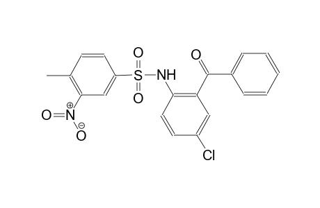 N-(2-benzoyl-4-chlorophenyl)-4-methyl-3-nitrobenzenesulfonamide