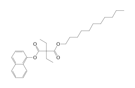 Diethylmalonic acid, 1-naphthyl undecyl ester