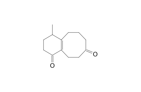 3,4,5,6,9,10-hexahydro-4-methylbenzocyclooctene-1,8(2H,7H)-dione