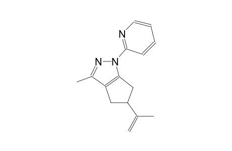 5-isopropenyl-3-methyl-1-(2-pyridinyl)-1,4,5,6-tetrahydrocyclopenta[c]pyrazole