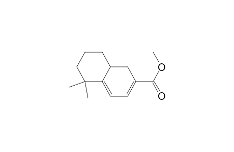 2-Naphthalenecarboxylic acid, 1,5,6,7,8,8a-hexahydro-5,5-dimethyl-, methyl ester, (.+-.)-