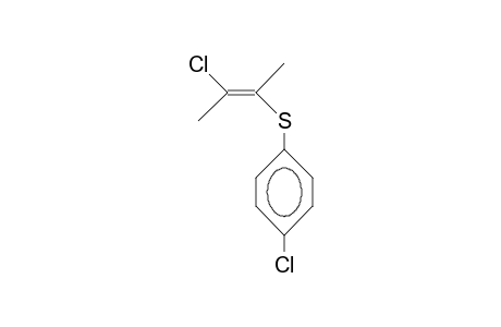 (E)-3-CHLORO-2-(4-CHLOROBENZENESULFENYL)-2-BUTENE