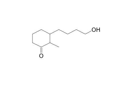 3-(4-Hydroxybutyl)-2-methylcyclohexanone