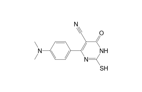 6-[(PARA-DIMETHYLAMINO)-PHENYL]-4-OXO-2-THIOXO-1,2,3,4-TETRAHYDROPYRIMIDINE-5-CARBONITRILE