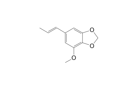 (E)-4-Methoxy-6-(propen-1-yl)-1,3-benzodioxole