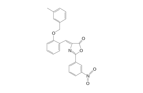 4-[2-(3-Methylbenzyloxy-benzylidene]-2-(3-nitrophenyl)-4H-oxazol-5-one