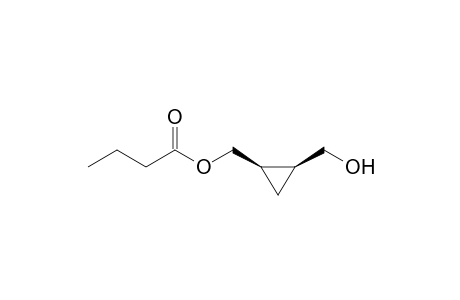 [(1R,2S)-2-(hydroxymethyl)cyclopropyl]methyl butanoate