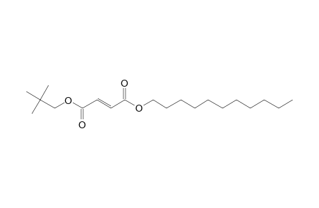 Fumaric acid, neopentyl undecyl ester