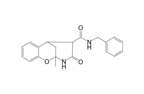 2-Methyl-4-oxo-3,4,5,6-tetrahydro-2,6-methani-2H-1,3-benzoxazocine-5-benzylcarboxamide