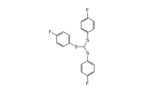 trithioorthoformic acid, tris(p-fluorophenyl) ester