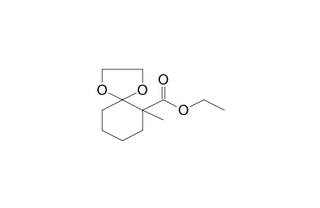 1,4-Dioxaspiro[4.5]decane-6-carboxylic acid, 6-methyl-, ethyl ester