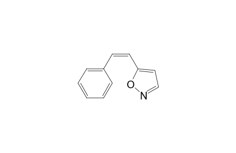 Isoxazole, 5-(2-phenylethenyl)-, (Z)-