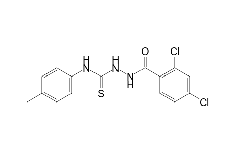 1-(2,4-Dichlorobenzoyl)-3-thio-4-p-tolylsemicarbazide