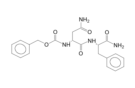 BENZOYLOXYCARBONYL-ASPARAGINE-D-PHENYLALANINE-NH2 PEPTIDE (ALPHA-L-D)