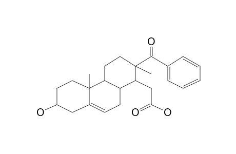 (2-Benzoyl-7-hydroxy-2,4b-dimethyl-1,2,3,4,4a,4b,5,6,7,8,10,10a-dodecahydrophenanthren-1-yl)acetic acid