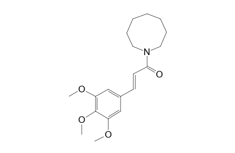 1-[(2E)-3-(3,4,5-Trimethoxyphenyl)-2-propenoyl]azocane