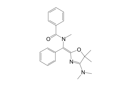 Benzamide, N-[[4-(dimethylamino)-5,5-dimethyl-2(5H)-oxazolylidene]phenylmethyl]- N-methyl-, (Z)-